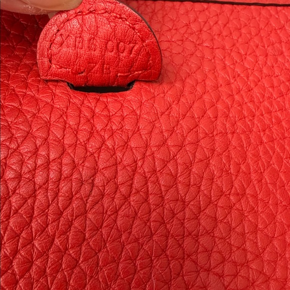 Hermes mini Evelyne crossbody red - Picture 15 of 17